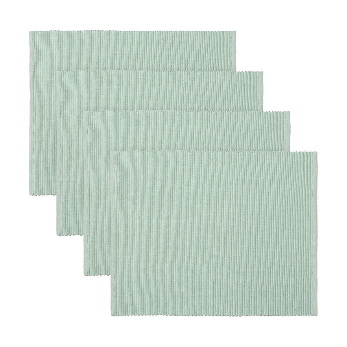 Linum Uni Tischset 35x46 cm 4er-Pack Hell-Eisgrün