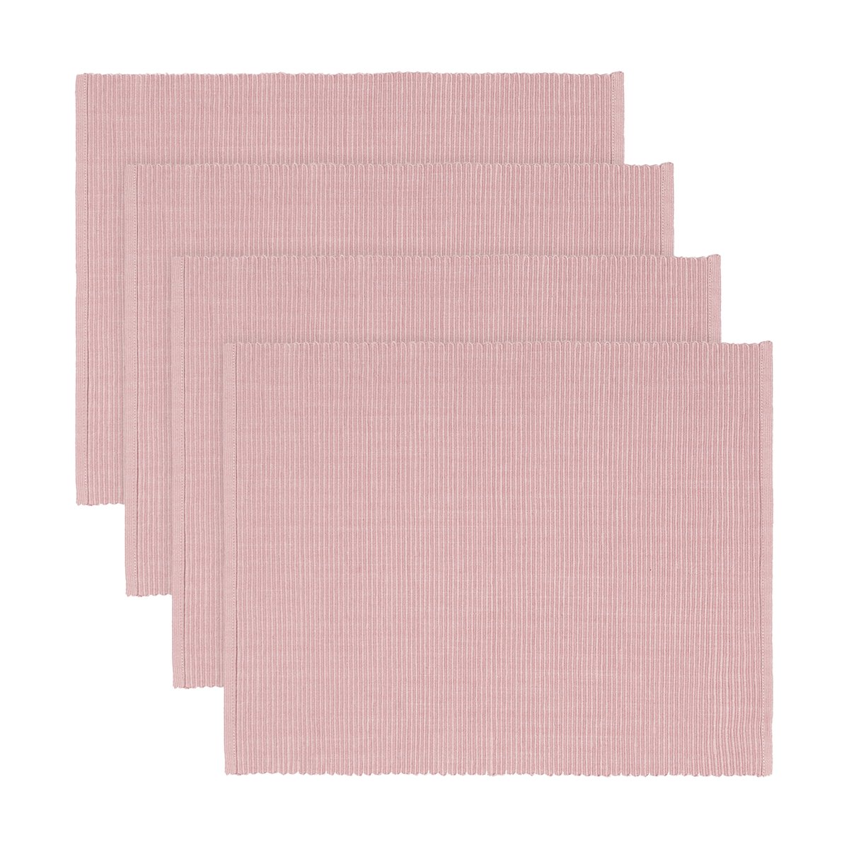 Linum Uni Tischset 35x46 cm 4er-Pack Staubiges Rosa