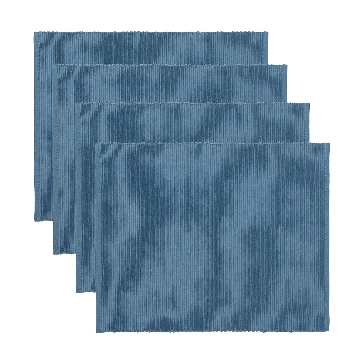 Linum Uni Tischset 35x46 cm 4er-Pack Tiefseeblau