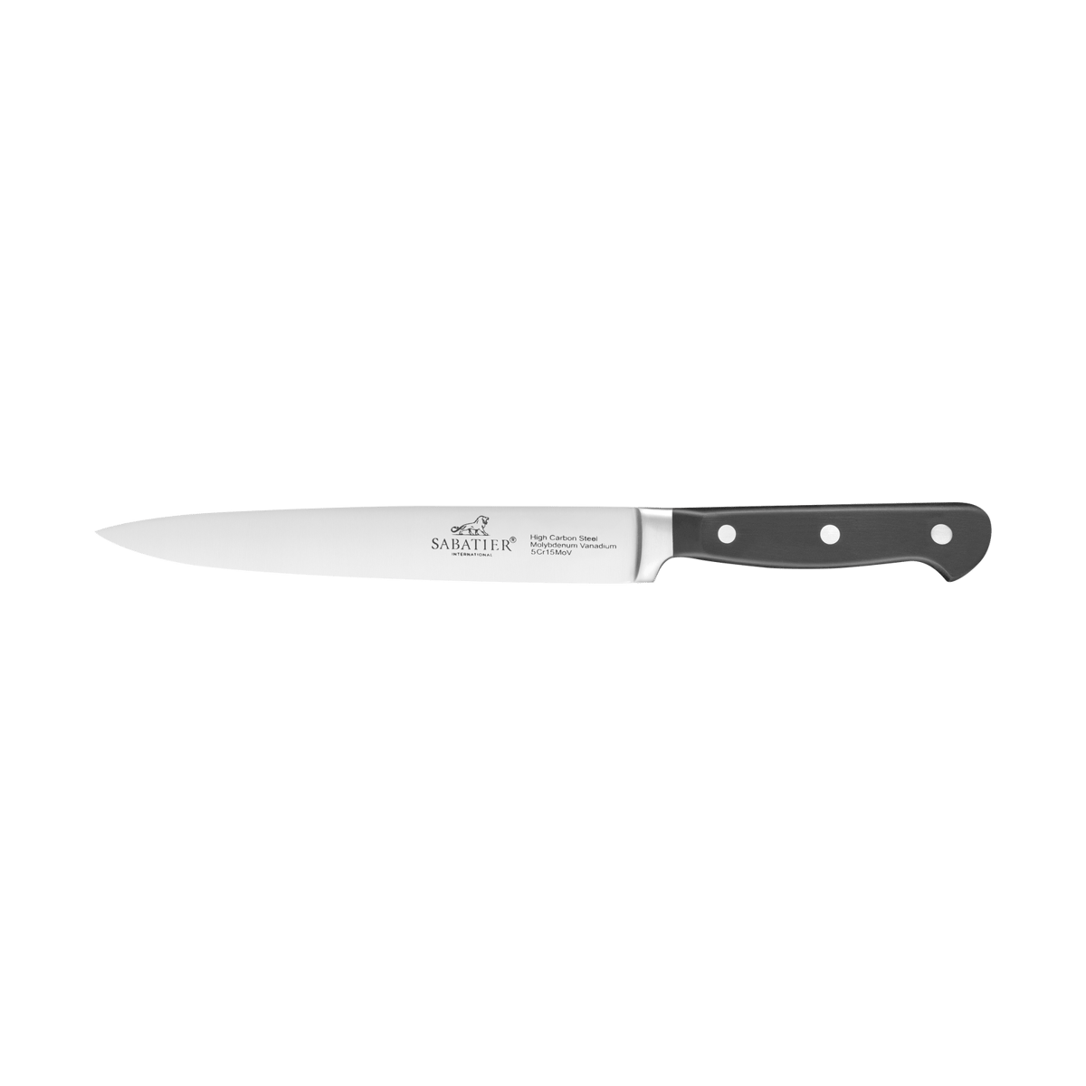Lion Sabatier Pluton Tranchiermesser 20 cm Stahl-schwarz