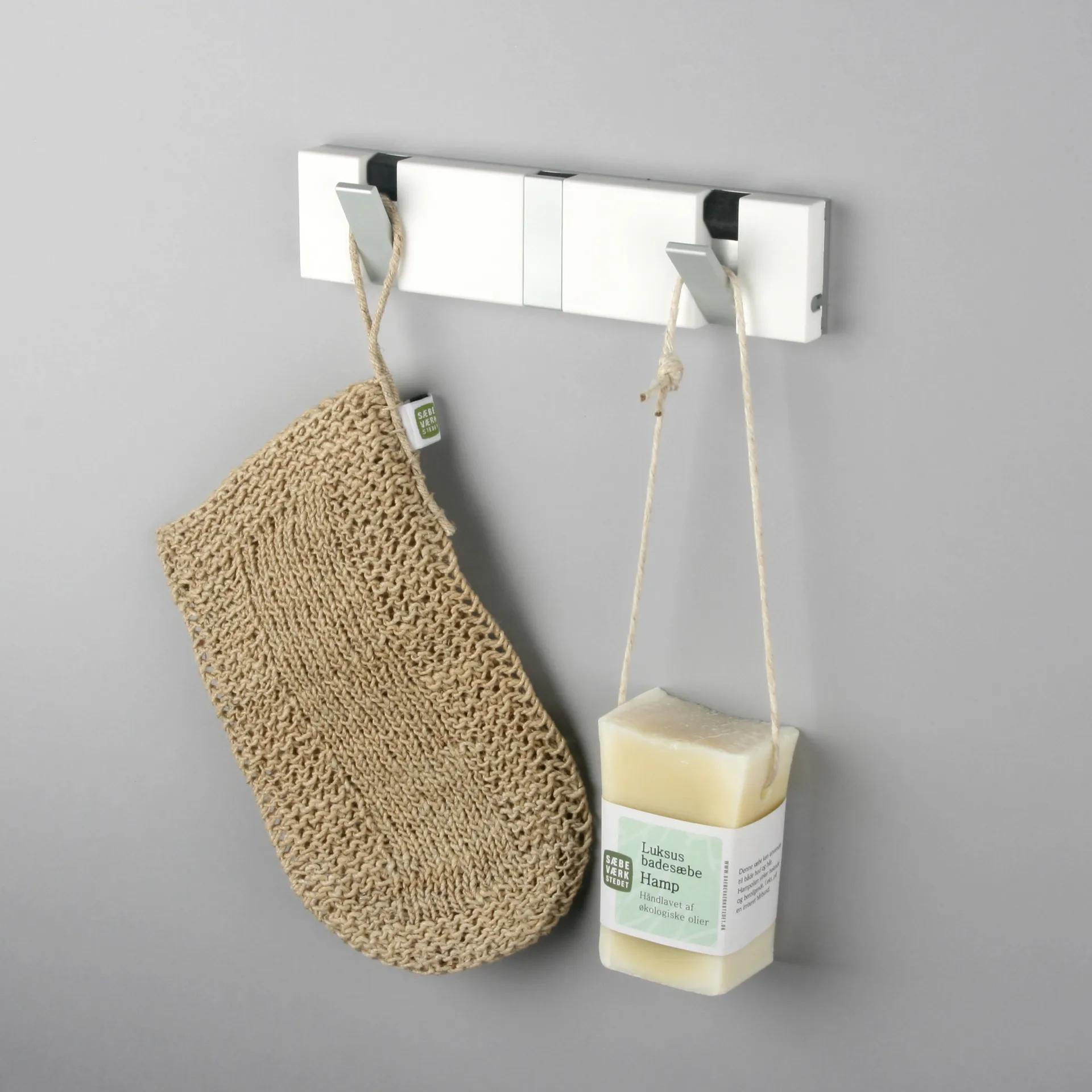 Loca Knax Garderobe 20 cm komposit, Weiß LoCa