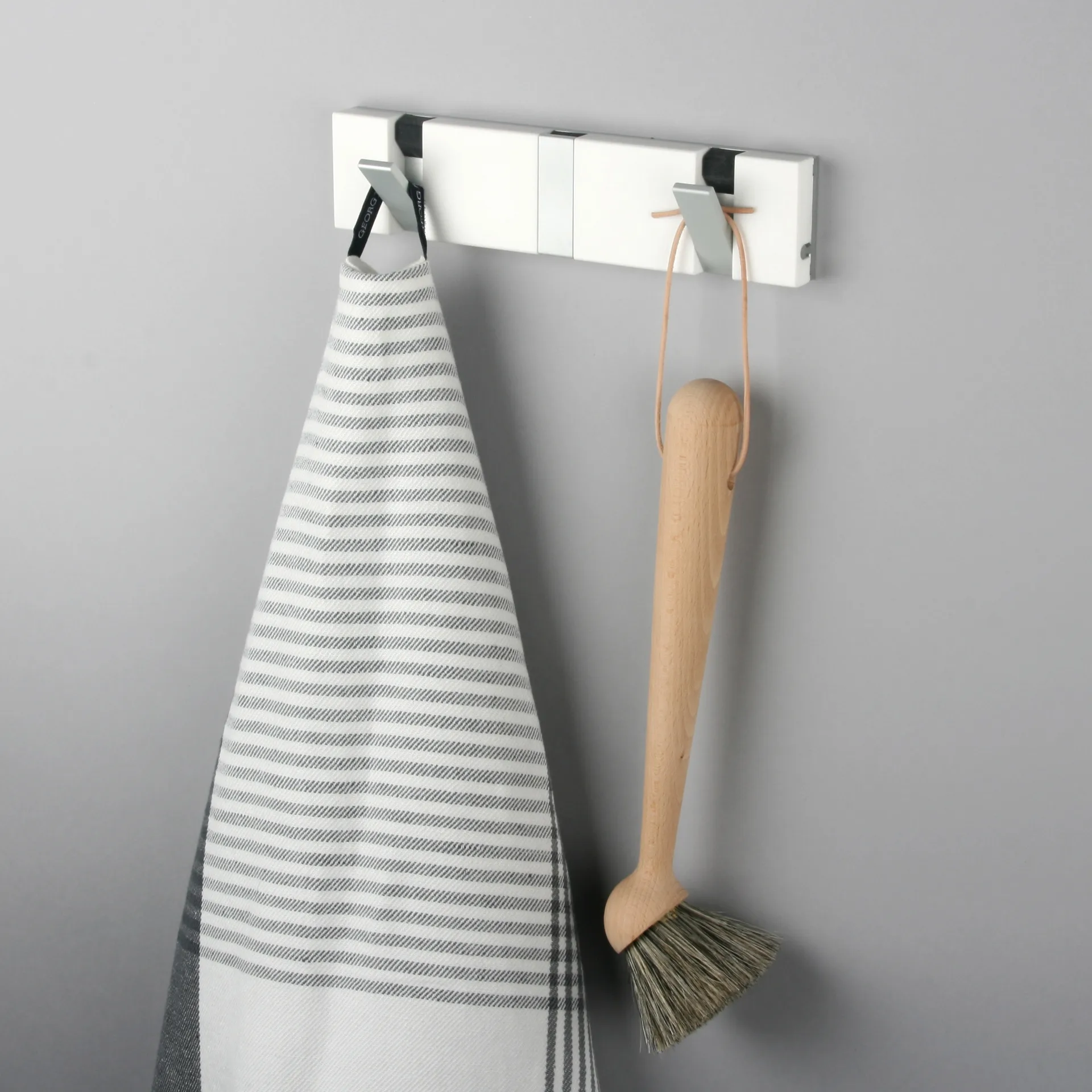 Loca Knax Garderobe 20 cm komposit, Weiß LoCa