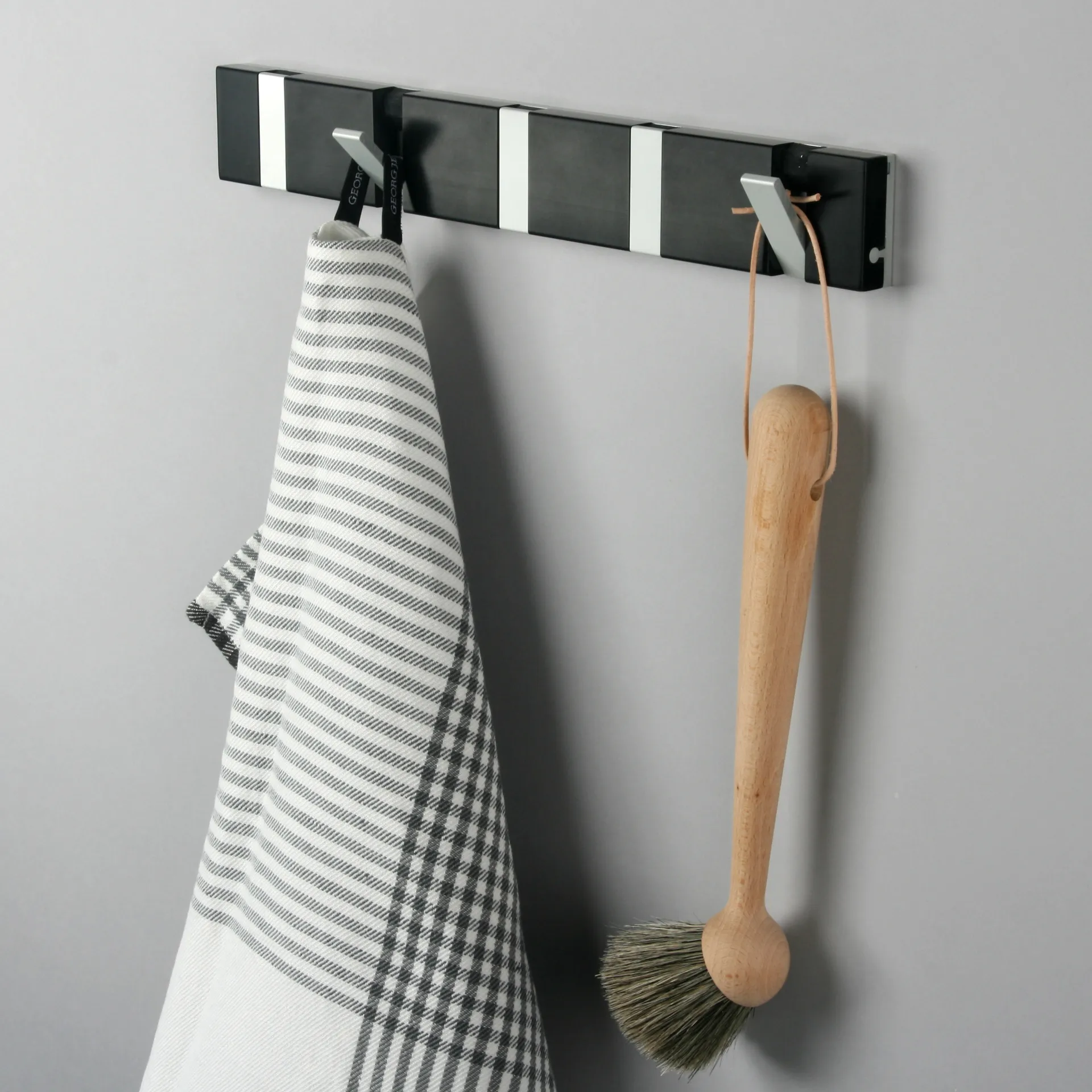 Loca Knax Garderobe 33 cm komposit, Schwarz LoCa