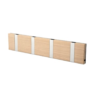 Loca Knax Garderobenleiste 40cm - Eiche gekalkt-grau - LoCa