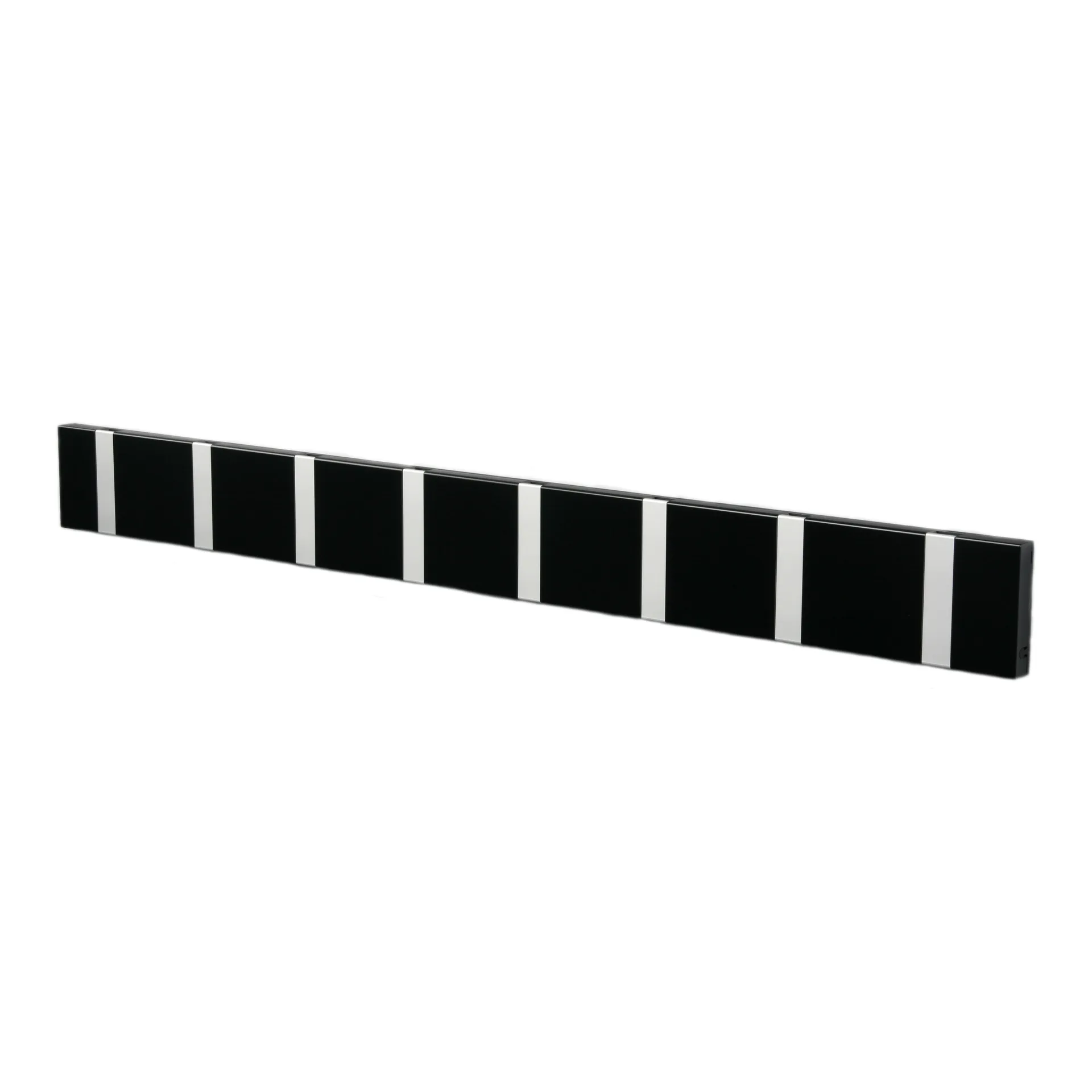 Loca Knax Garderobenleiste 80 cm, Schwarz-grau LoCa