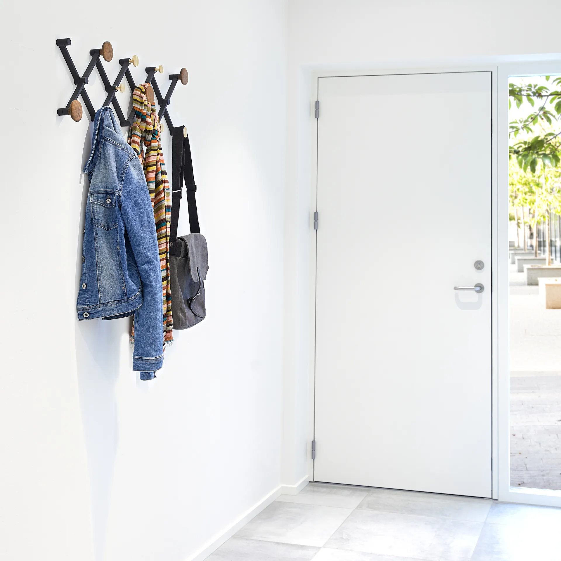 X•TEND Kleiderhaken, Walnuss LoCa