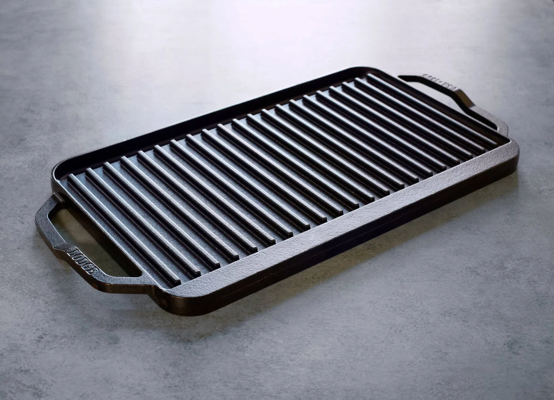 Chef collection wendbare Brat- und Grillplatte, 50x25 cm Lodge