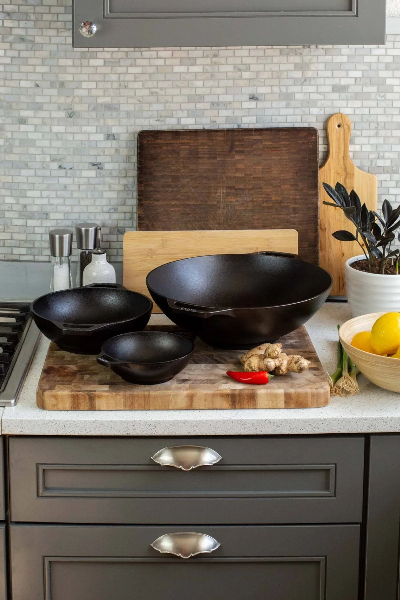 Chef collection Wokpfanne, Ø32 cm Lodge
