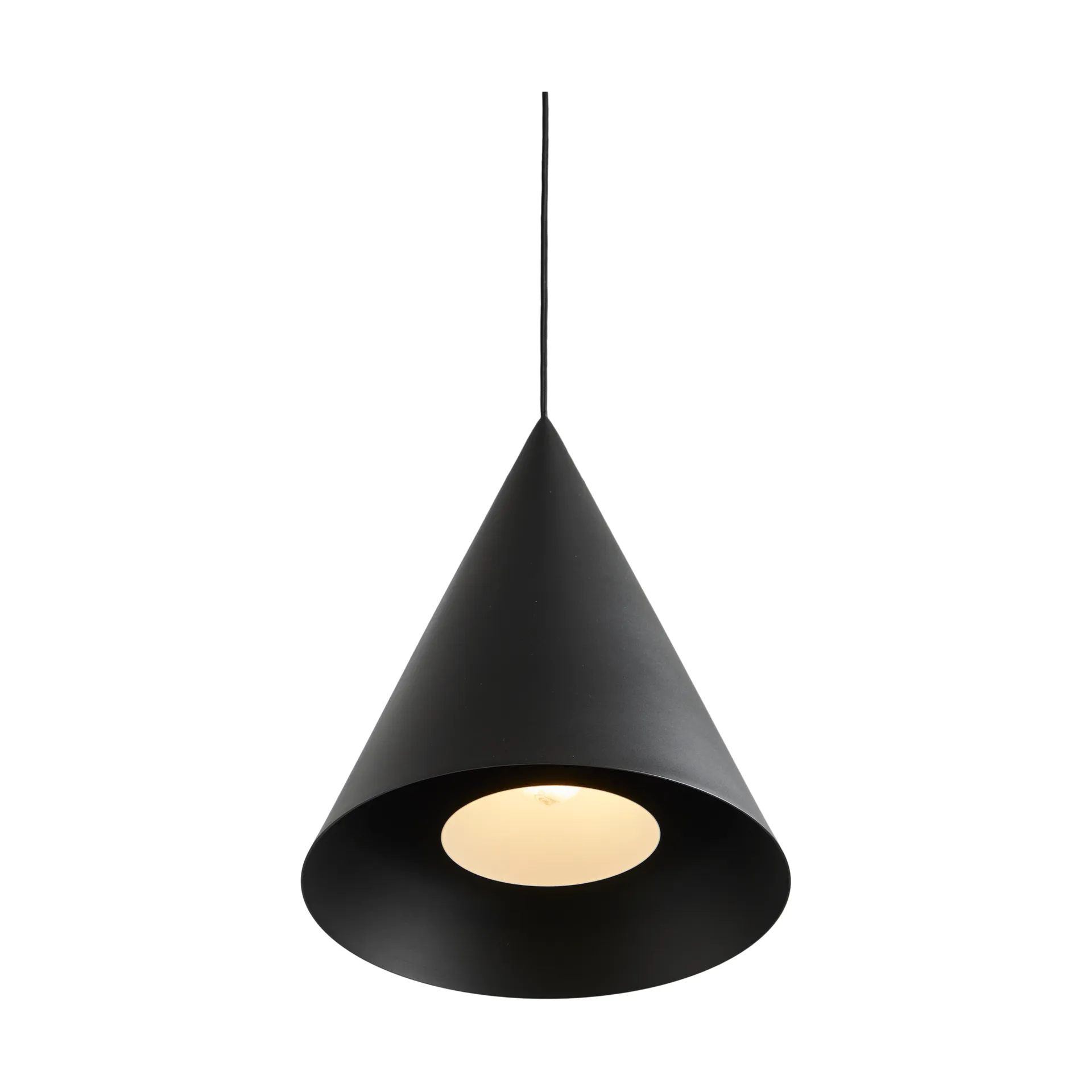 Hanzu Pendelleuchte, Schwarz, Ø35 cm Loom Design