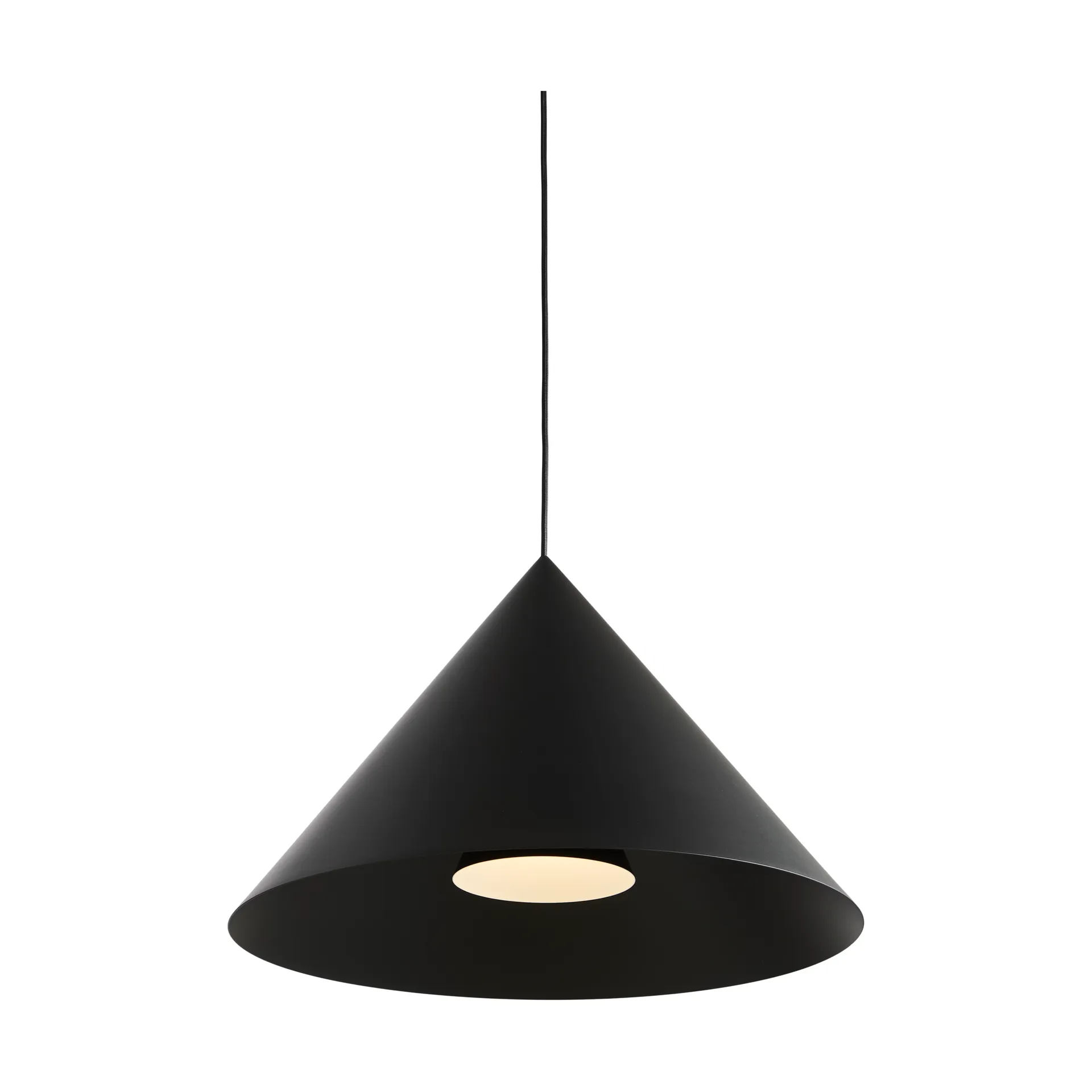 Hanzu Pendelleuchte, Schwarz, Ø55 cm Loom Design