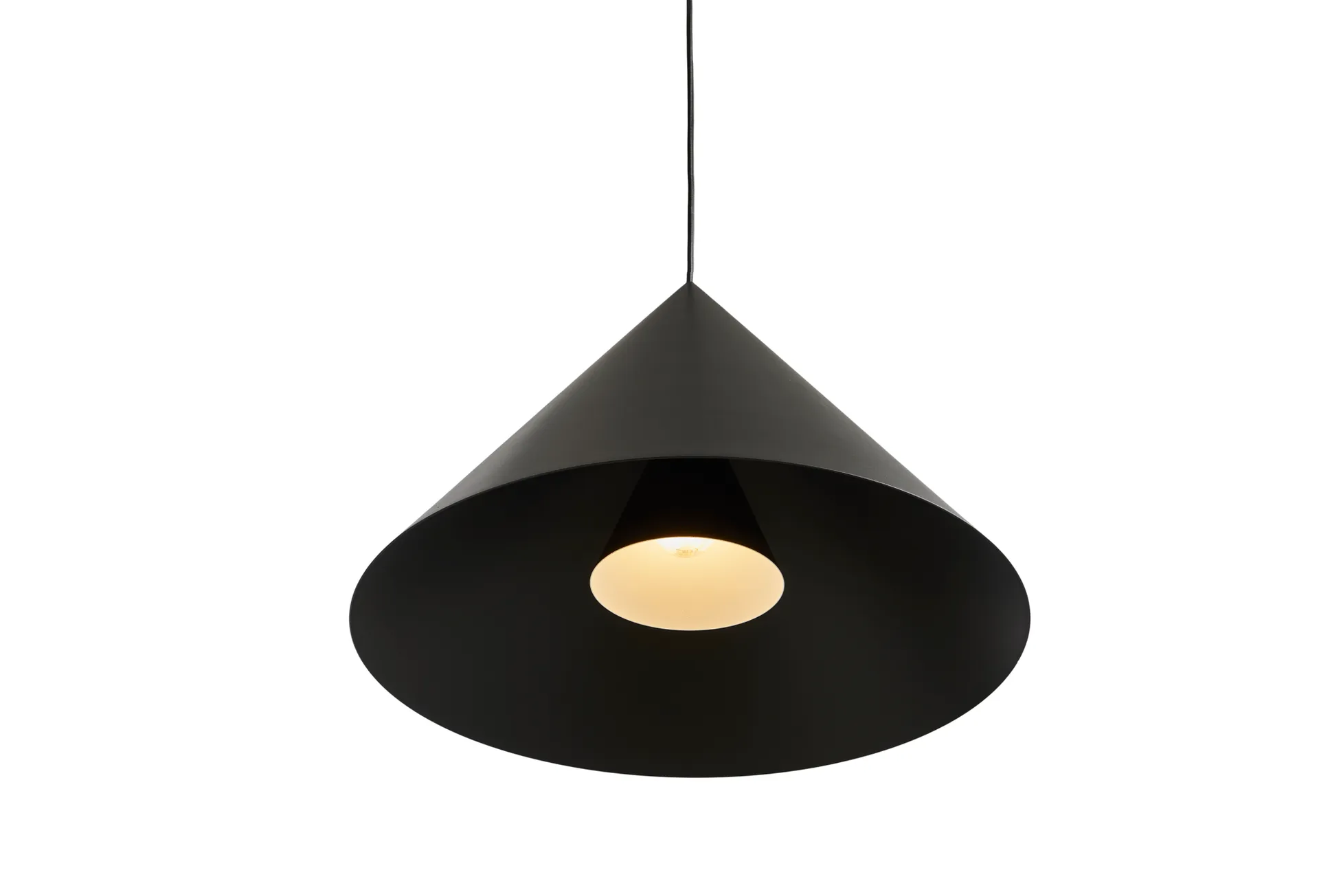 Hanzu Pendelleuchte, Schwarz, Ø55 cm Loom Design