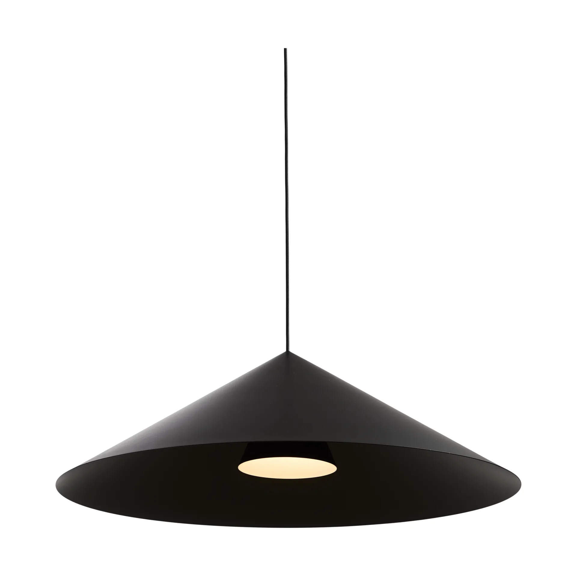 Hanzu Pendelleuchte, Schwarz, Ø75 cm Loom Design