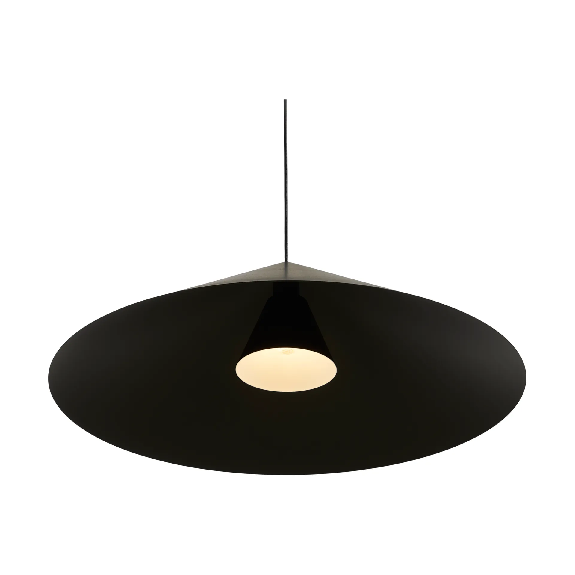 Hanzu Pendelleuchte, Schwarz, Ø75 cm Loom Design