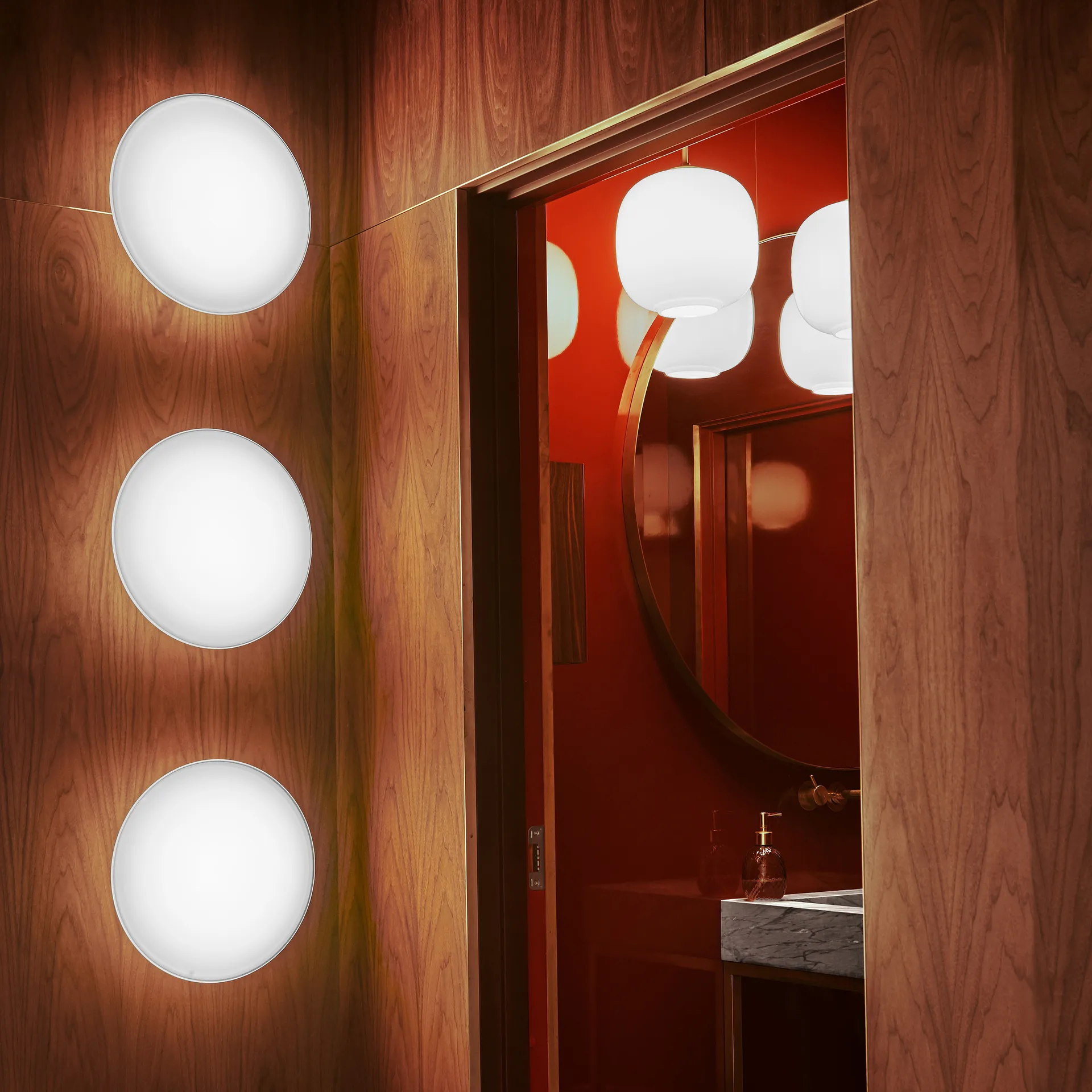 AJ Eklipta Pendelleuchte-Wandleuchte Ø35cm, Opal Weiß Louis Poulsen