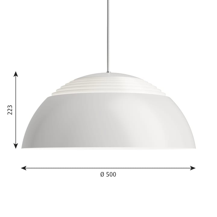 AJ Royal Pendelleuchte Ø50cm - Weiß - Louis Poulsen