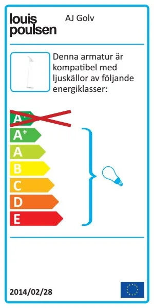 AJ Stehleuchte von Louis Poulsen online kaufen bei NordicNest.de