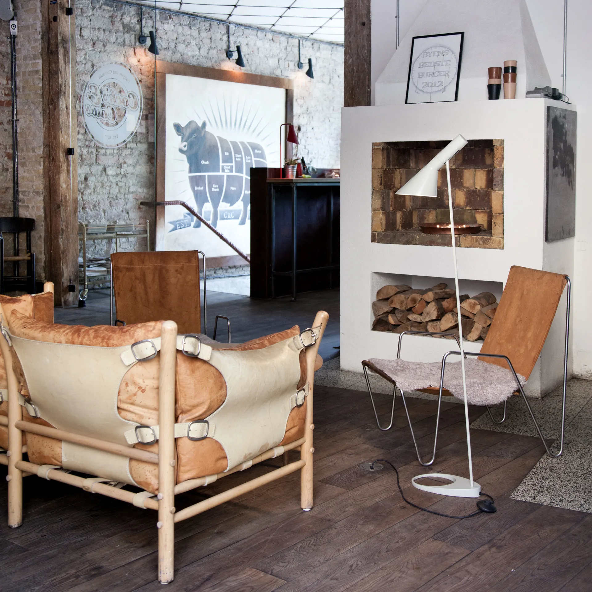 AJ Stehleuchte, Weiß Louis Poulsen