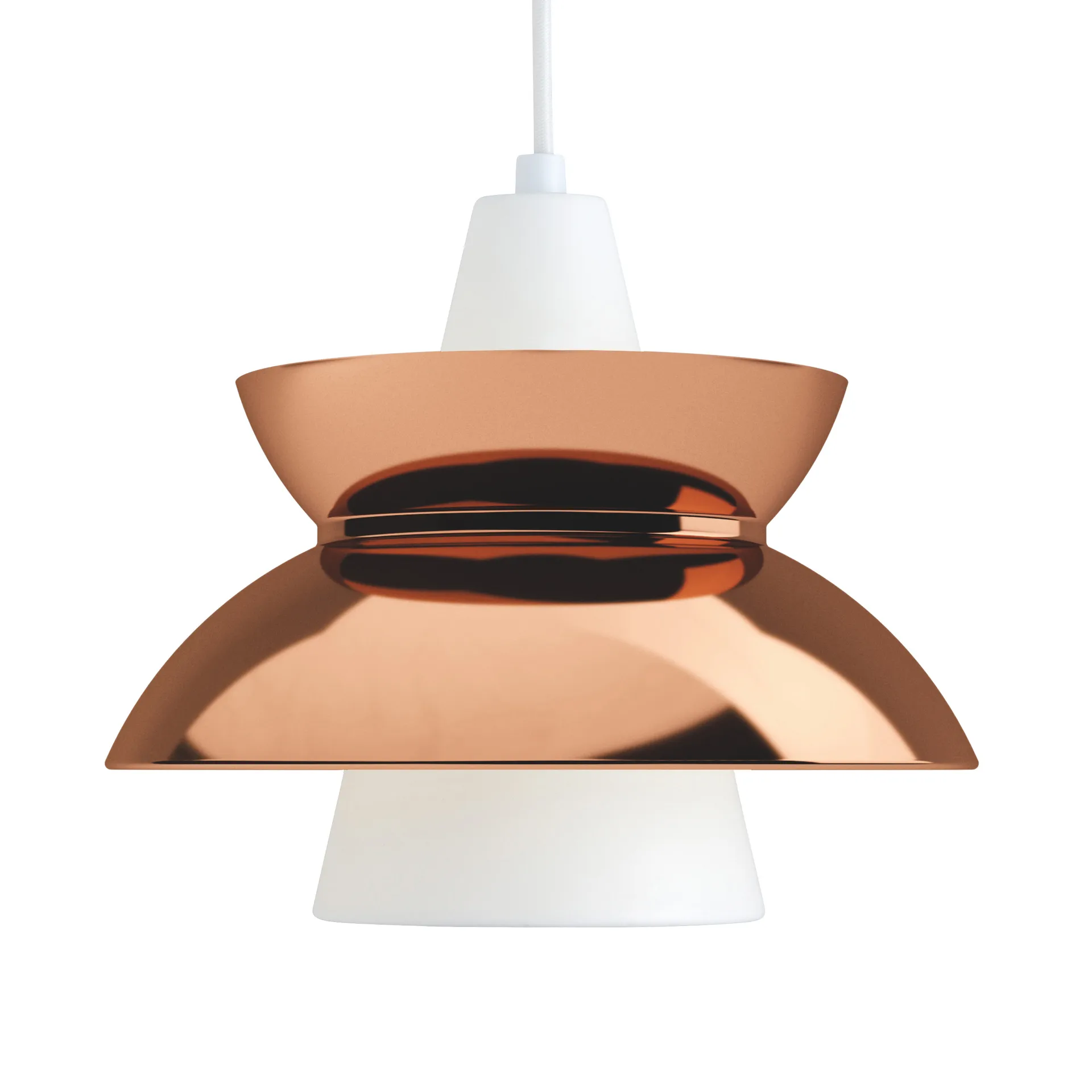 Doo-Wop Pendelleuchte metall, Kupfer Louis Poulsen