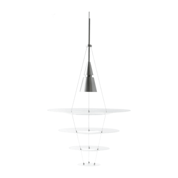 Enigma 425 Pendelleuchte - Weiß - Louis Poulsen