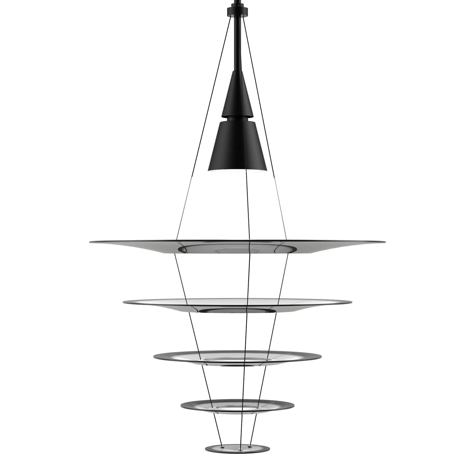 Enigma 545 Pendelleuchte, Schwarz Louis Poulsen
