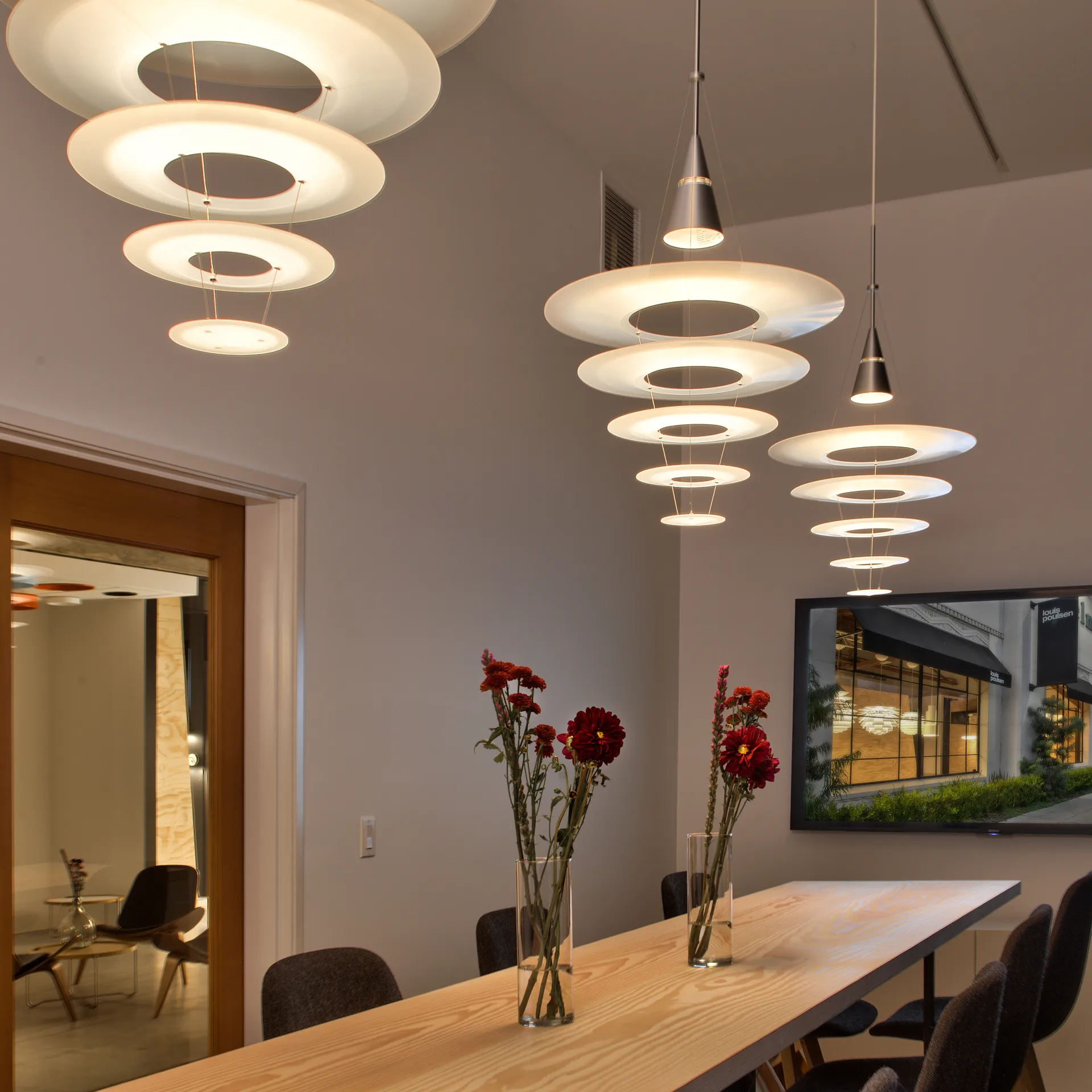 Enigma 545 Pendelleuchte, Weiß Louis Poulsen