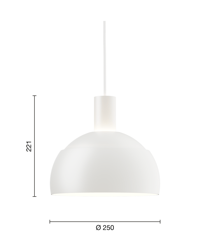 FJ Elements Pendelleuchte Ø25 cm, White Louis Poulsen