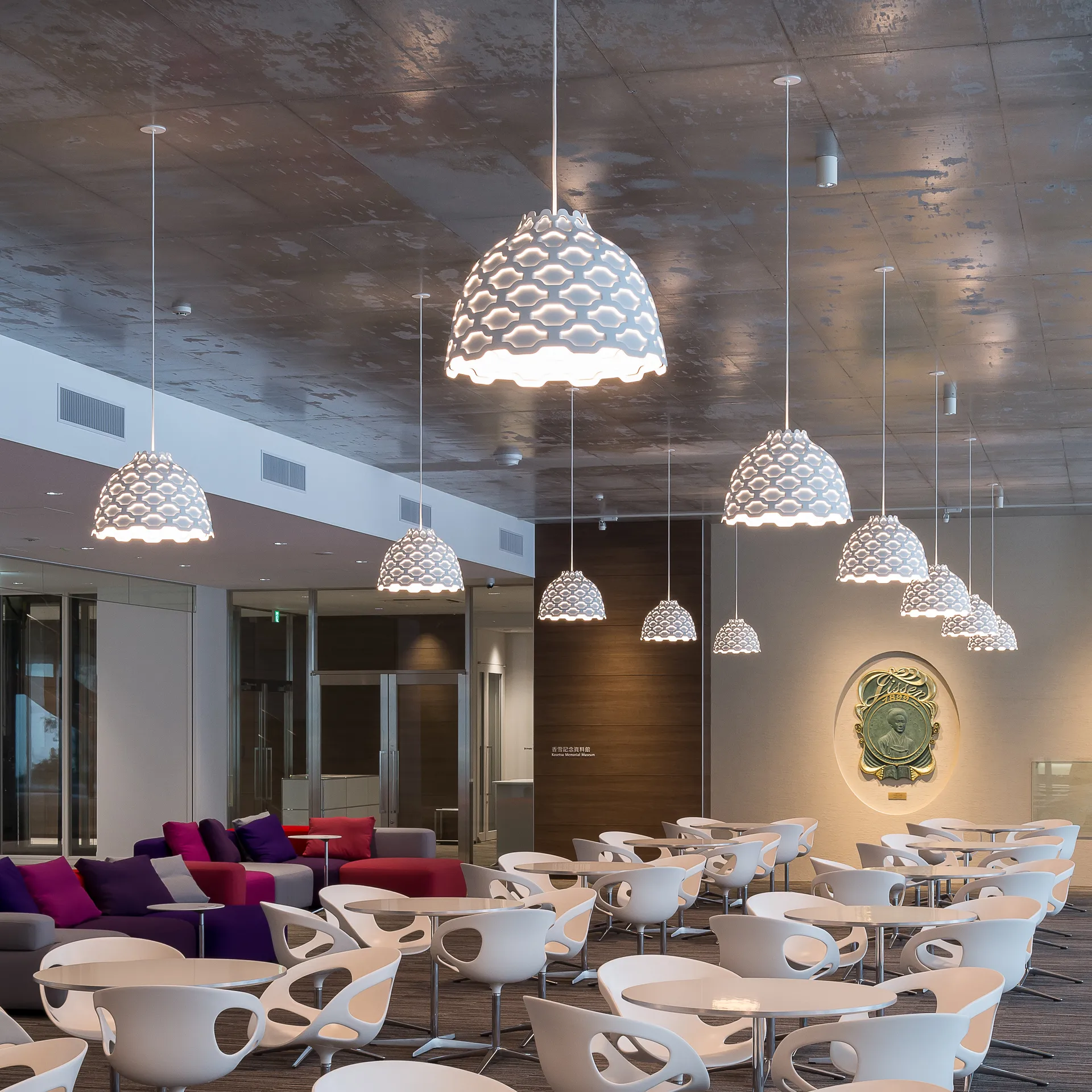 LC Shutters Pendelleuchte Ø44cm, Weiß Louis Poulsen