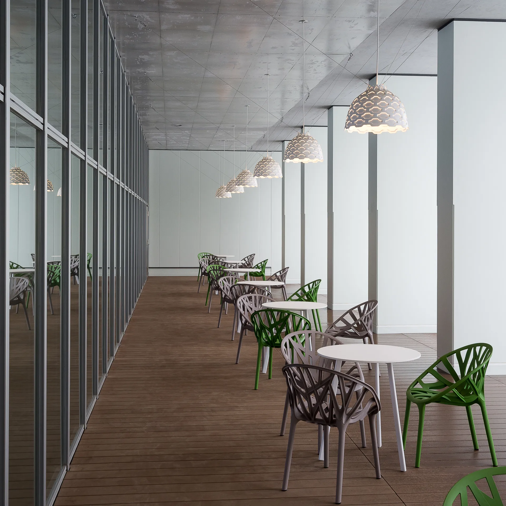 LC Shutters Pendelleuchte Ø44cm, Weiß Louis Poulsen