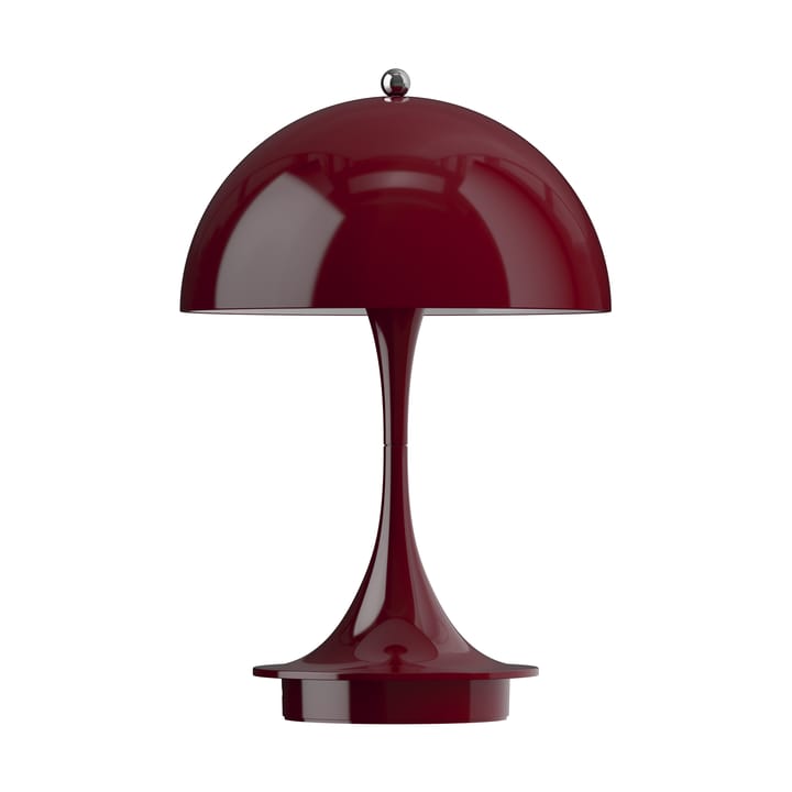 Panthella 160 Portable Tischleuchte, Opaque burgundy Louis Poulsen