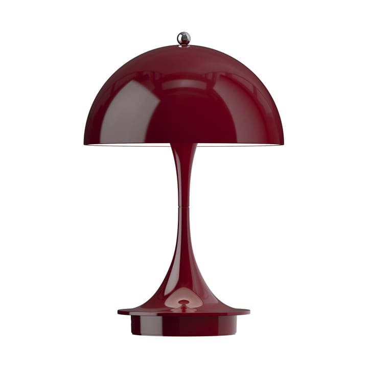 Panthella 160 Portable Tischleuchte, Opaque burgundy Louis Poulsen