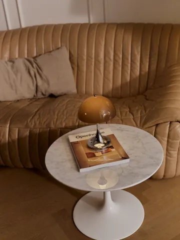 Panthella 160 Portable v3 Tischleuchte - Original Opal Brown - Louis Poulsen