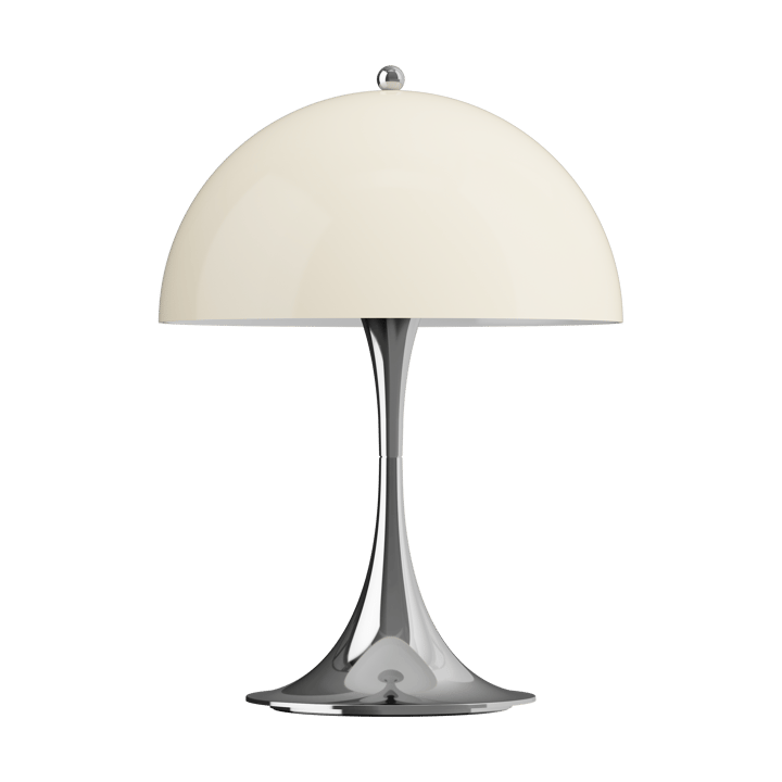 Panthella 250 portabel Tischleuchte - Chrome opal beige - Louis Poulsen