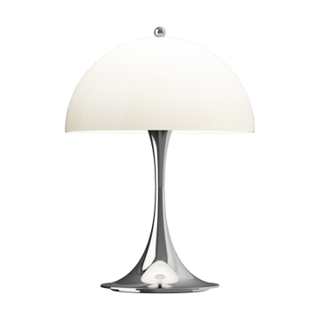 Panthella 250 portabel Tischleuchte - Chrome opal beige - Louis Poulsen