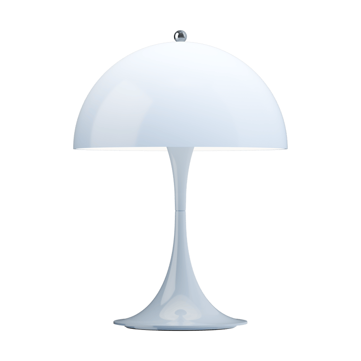 Panthella 250 portabel Tischleuchte, Opal pale blue Louis Poulsen