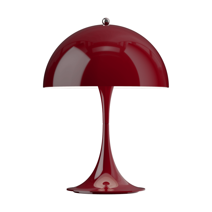Panthella 250 portabel Tischleuchte, Opaque burgundy Louis Poulsen