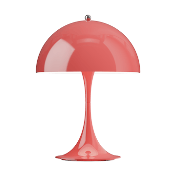 Panthella 250 portabel Tischleuchte - Opaque coral - Louis Poulsen