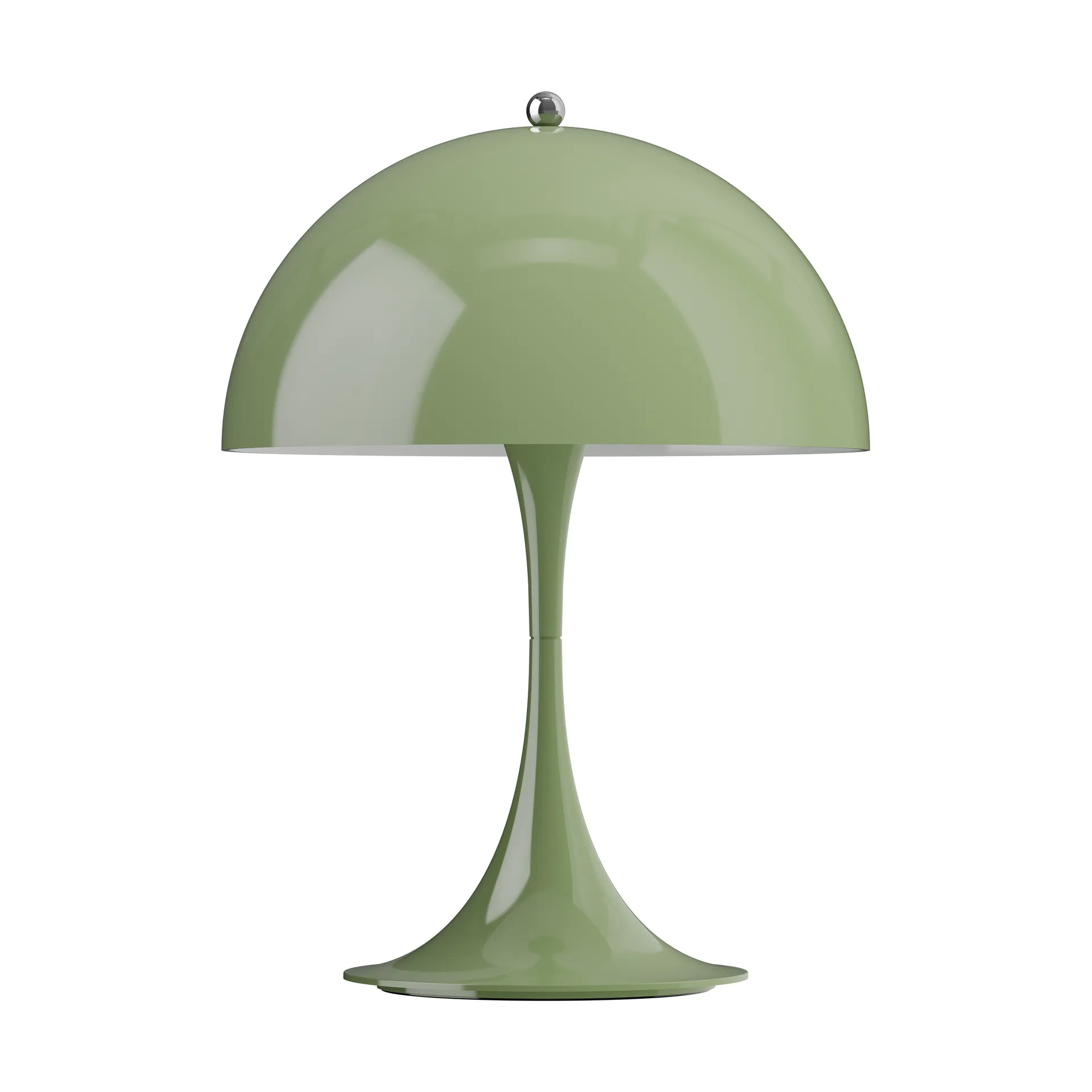 Panthella 250 portabel Tischleuchte, Opaque moss green Louis Poulsen