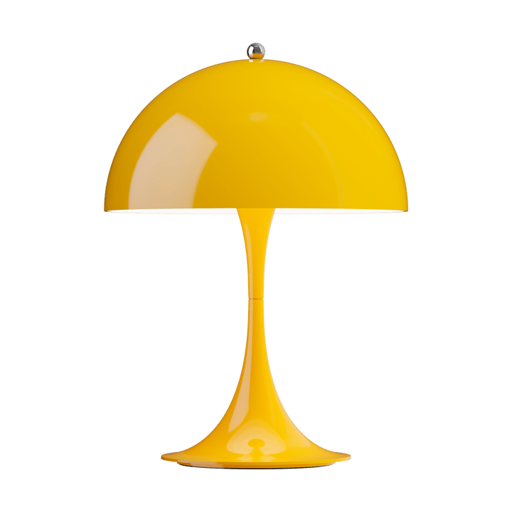 Panthella 250 portabel Tischleuchte, Opaque yellow Louis Poulsen