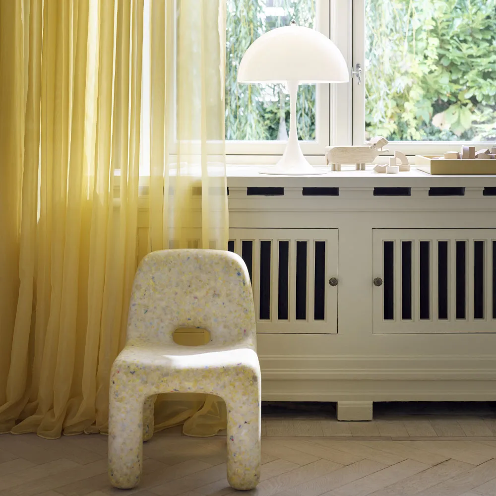 Panthella 320 Tischleuchte, Messing Louis Poulsen