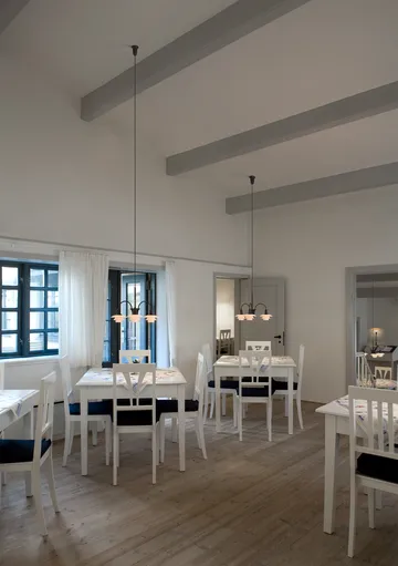 PH 1/1 Chandelier Centenary Edition Kronleuchter - Brass-dusty terracotta, 3-armig - Louis Poulsen