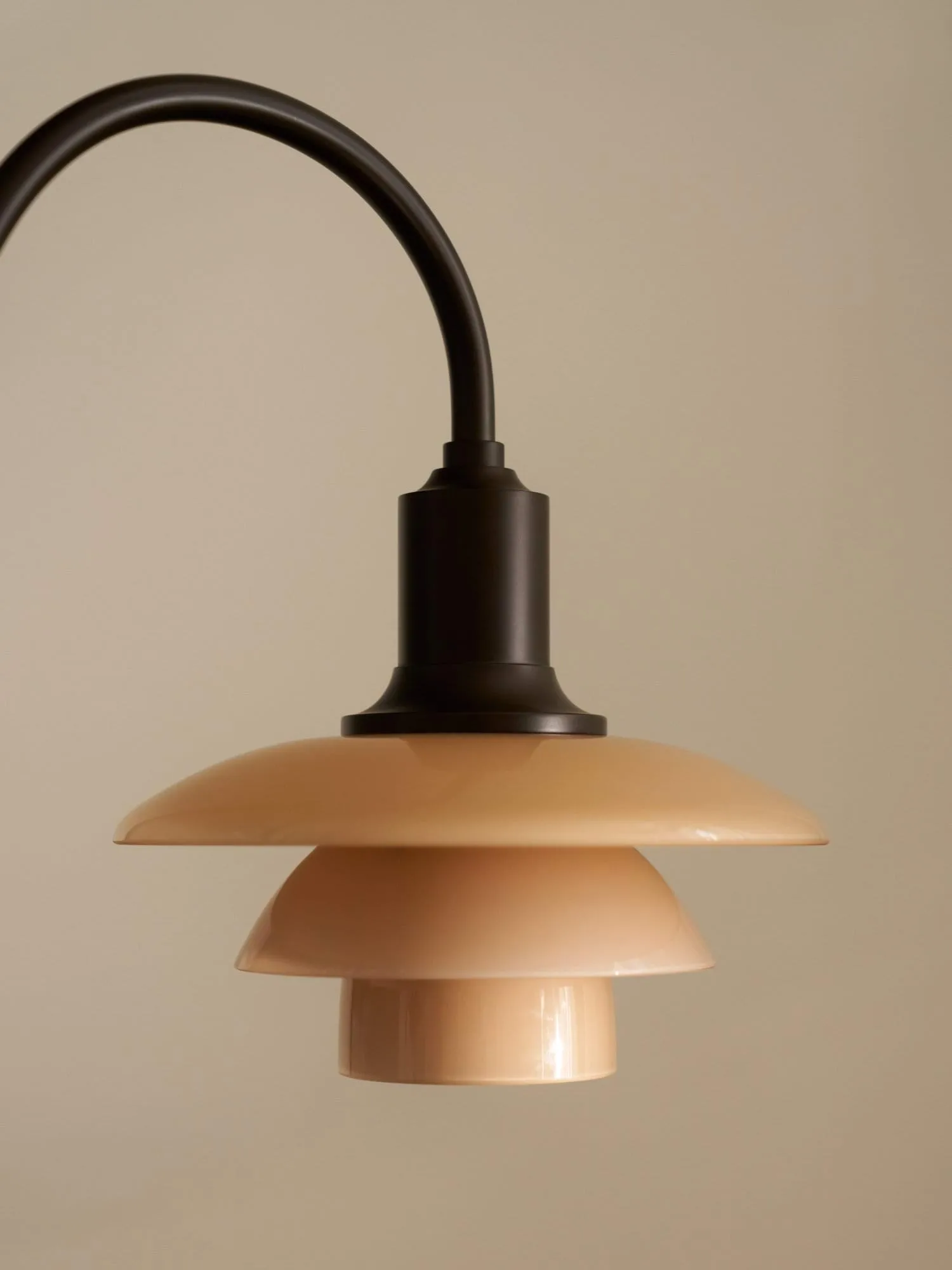 PH 1/1 Piano Tischlampe, Staubiges Terrakotta Louis Poulsen