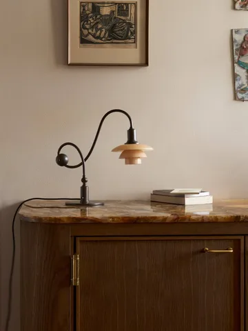 PH 1/1 Piano Tischlampe - Staubiges Terrakotta - Louis Poulsen