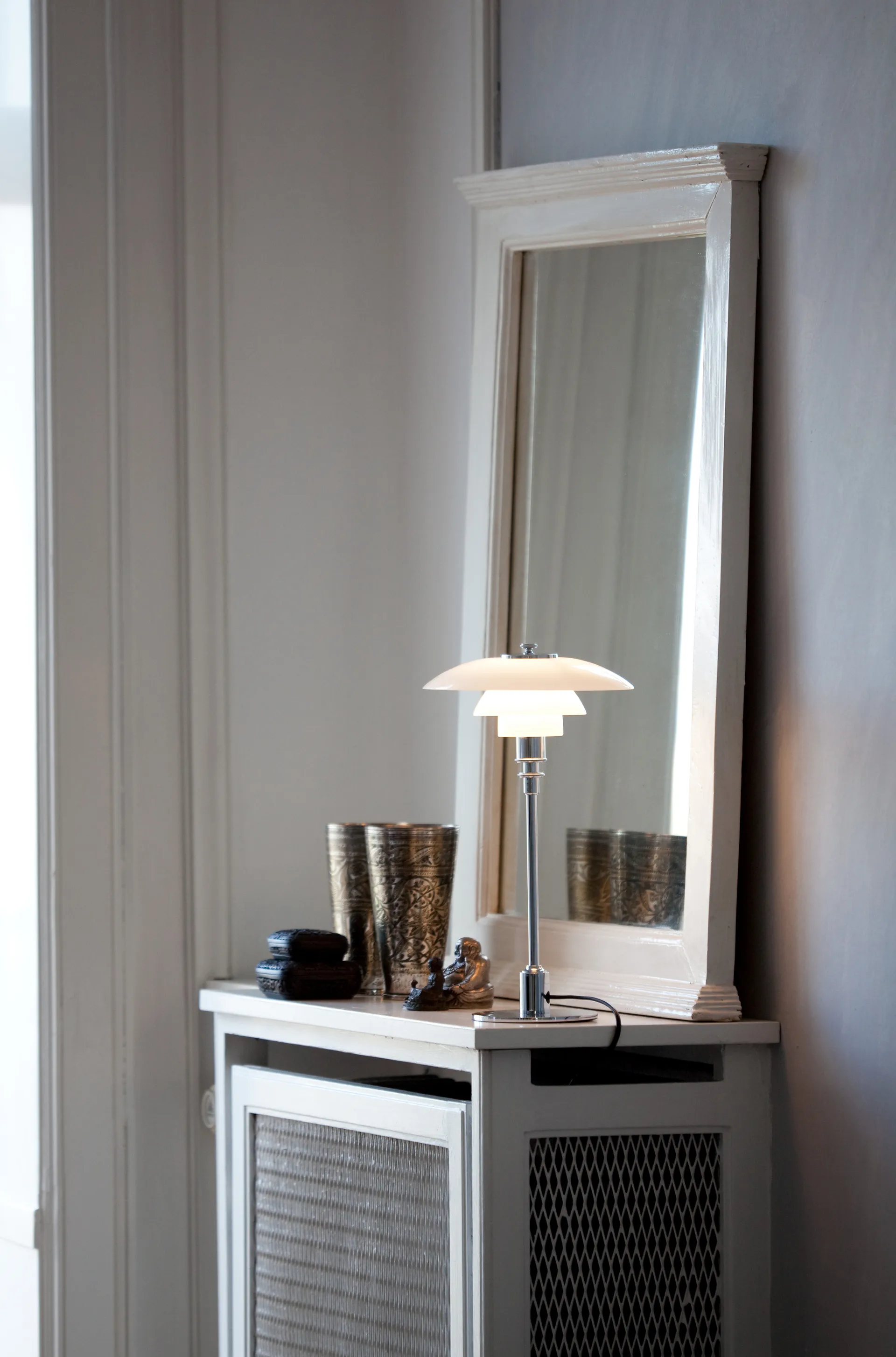 PH 2/1 Tischleuchte, Chrom Louis Poulsen