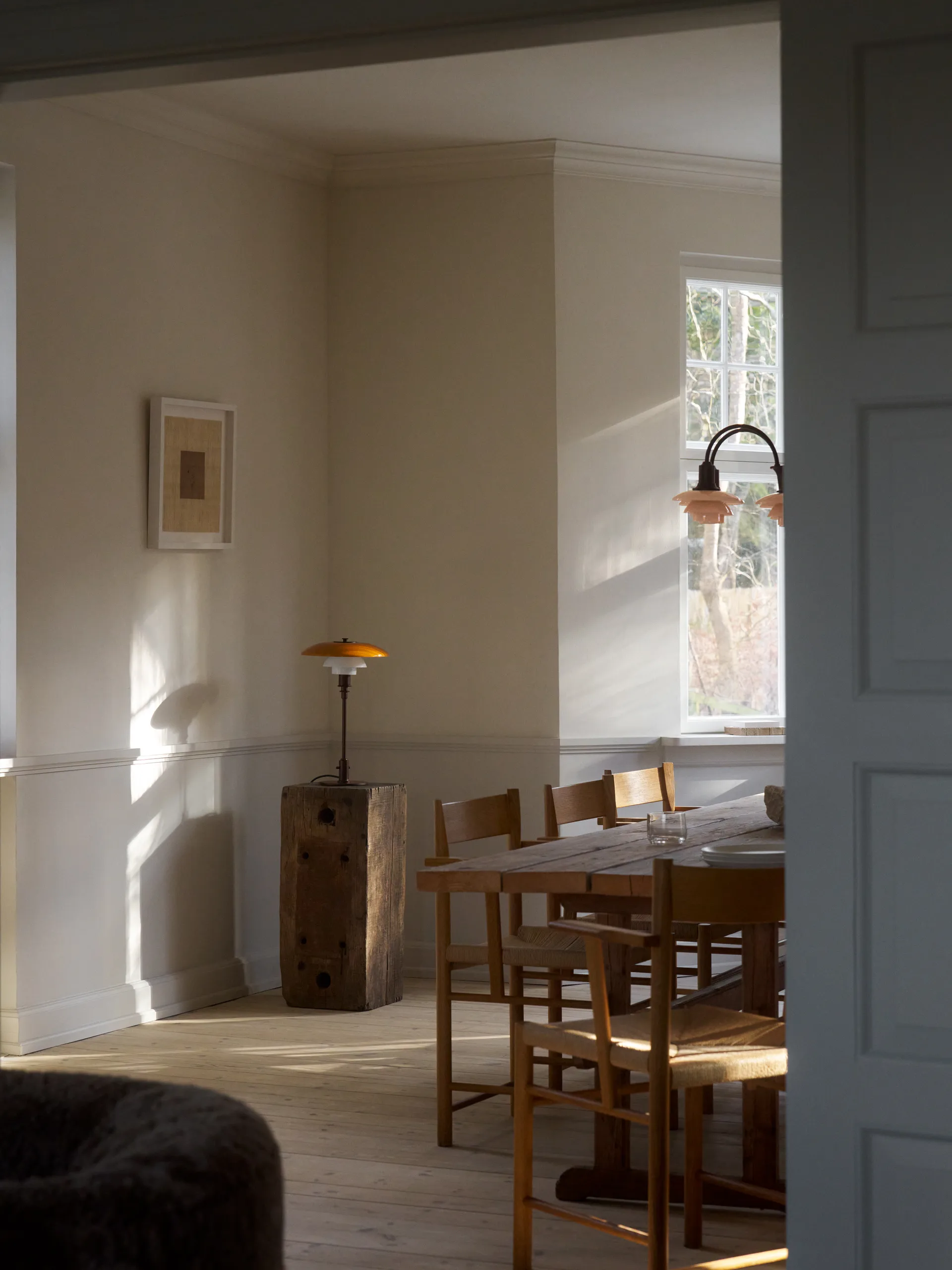 PH 3/2 Tischleuchte Centenary Edition, Amber-opal white Louis Poulsen