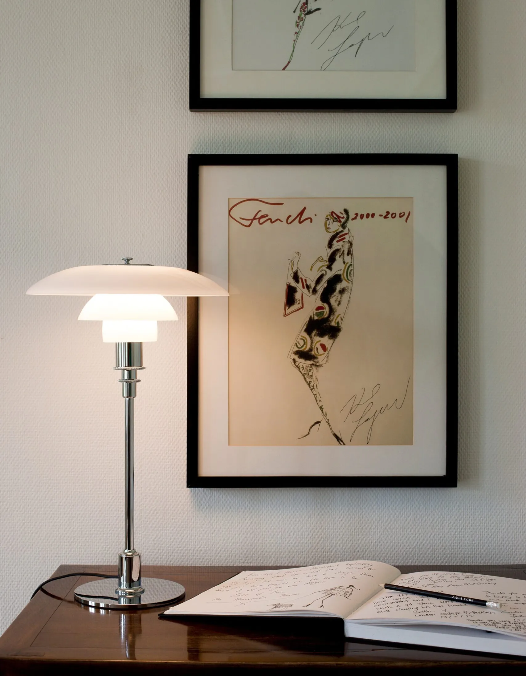 PH 3/2 Tischleuchte, Chrom Louis Poulsen