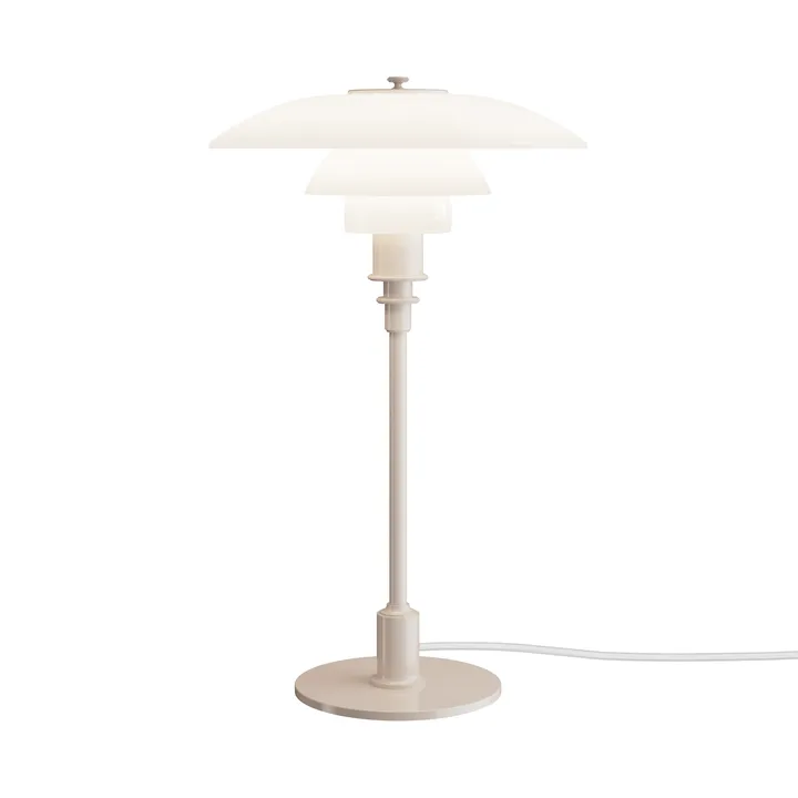 PH 3/2 Tischleuchte - Glänzend Beige - Louis Poulsen