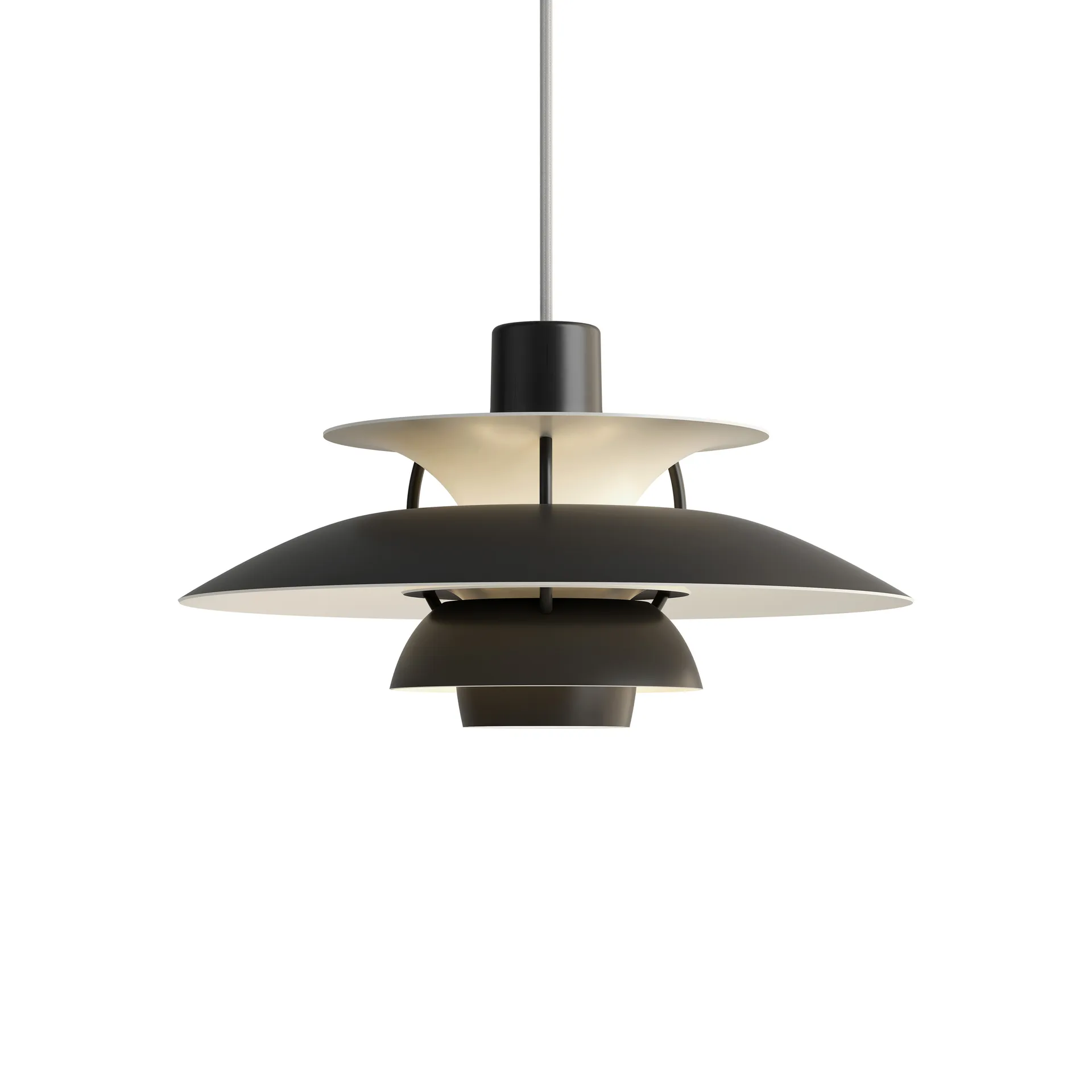 PH 5 Pendelleuchte, Ø300, Schwarz Louis Poulsen