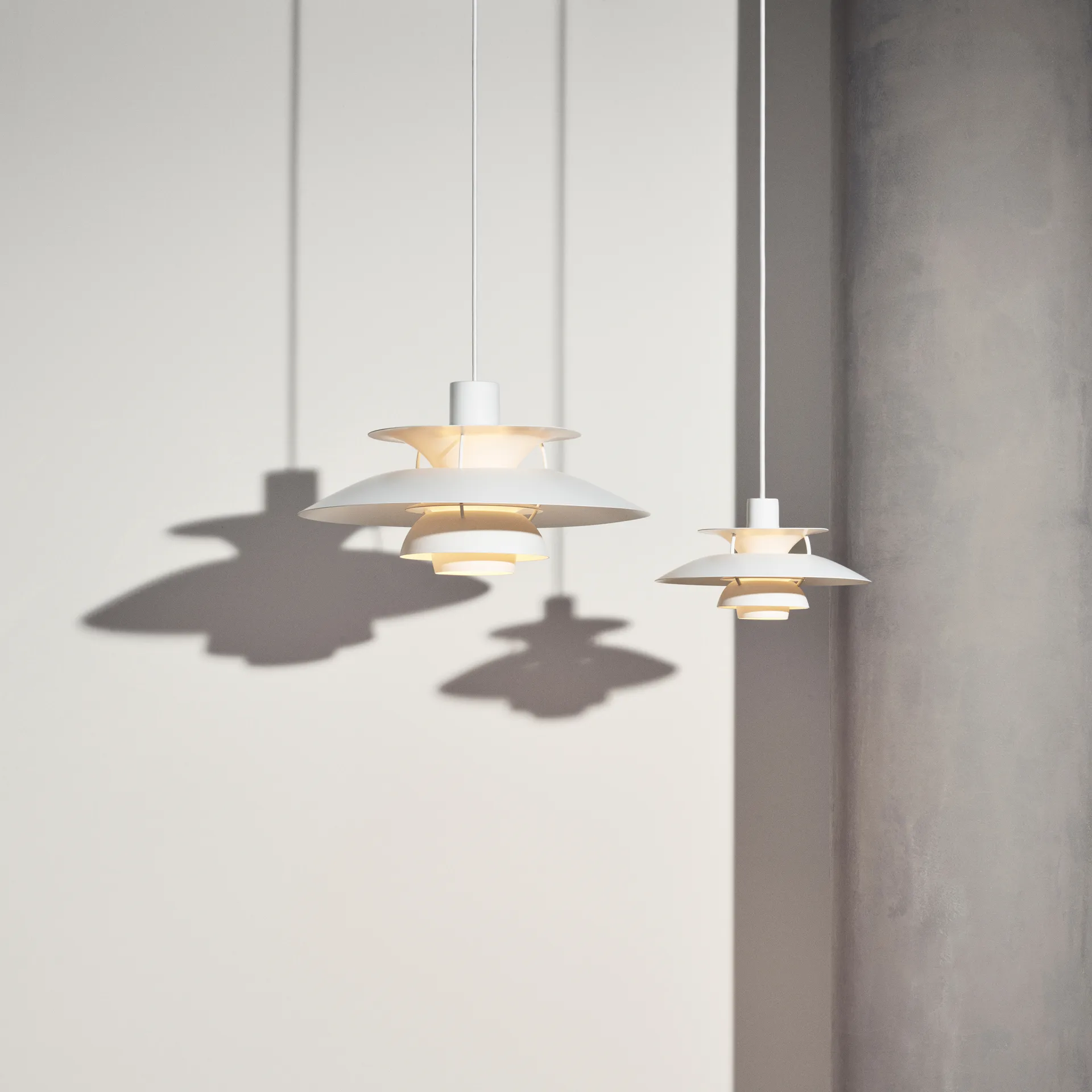 PH 5 Pendelleuchte, Ø300, Weiß Louis Poulsen