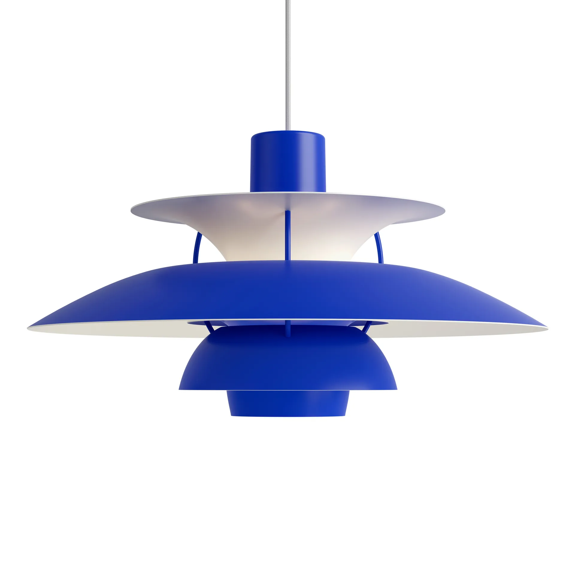 PH 5 Pendelleuchte, Ø500, Blau Louis Poulsen