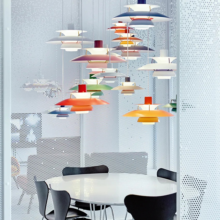 PH 5 Pendelleuchte, Ø500, Grau Louis Poulsen